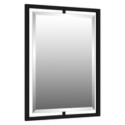 Quoizel QR1857MBK Quoizel Reflections Mirror, Matte Black Alternate Image.jpg