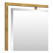 Quoizel QR1857WS Quoizel Reflections Mirror, Weathered Brass Alternate Image 2.jpg