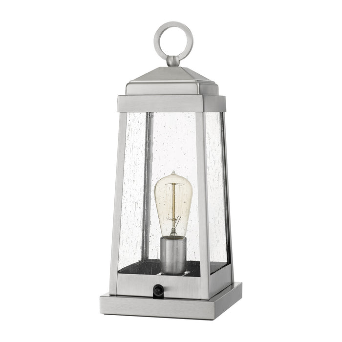 Quoizel RNL9807SS Ravenel One Light Outdoor Table Lamp, Stainless Steel Alternate Image.jpg