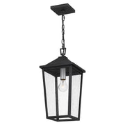 Quoizel STNL1909MB Stoneleigh One Light Outdoor Hanging Lantern, Mottled Black Alternate Image 3.jpg