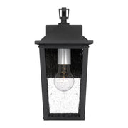 Quoizel STNL8407MB Stoneleigh One Light Outdoor Wall Mount, Mottled Black Alternate Image 2.jpg