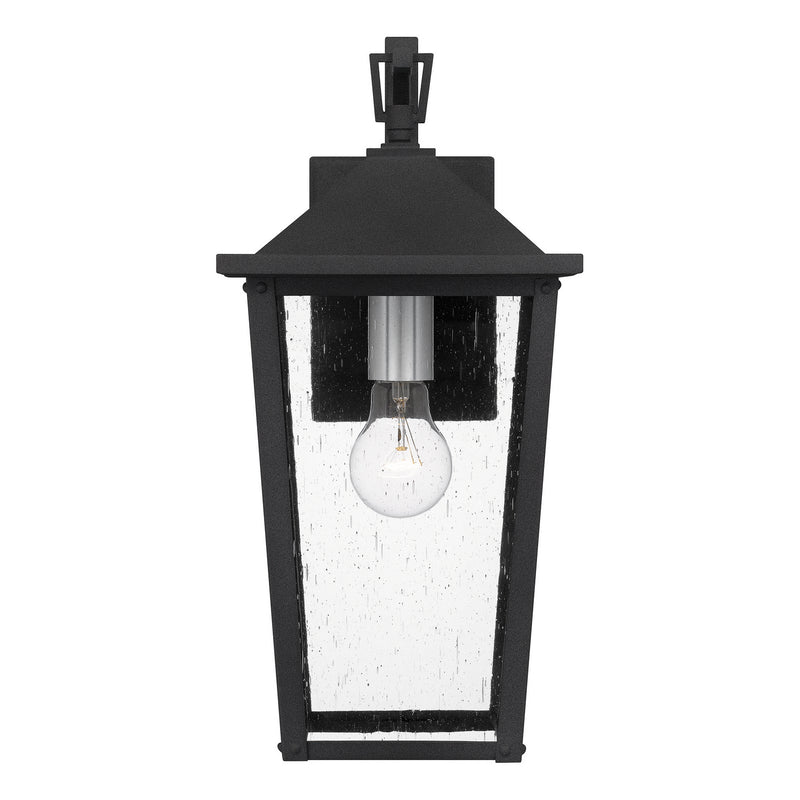 Quoizel STNL8408MB Stoneleigh One Light Outdoor Wall Mount, Mottled Black Alternate Image 2.jpg