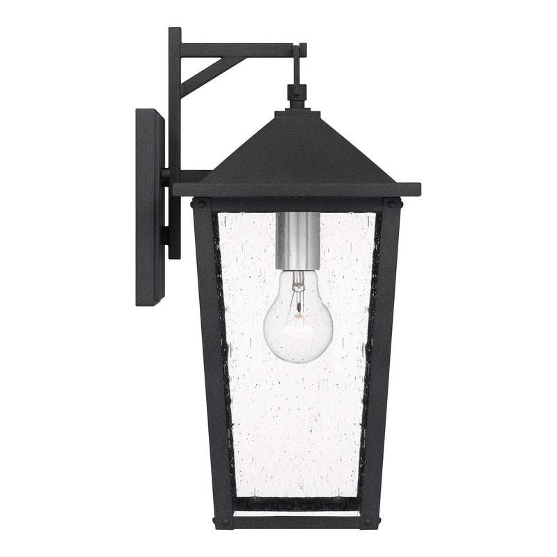 Quoizel STNL8408MB Stoneleigh One Light Outdoor Wall Mount, Mottled Black Alternate Image 3.jpg