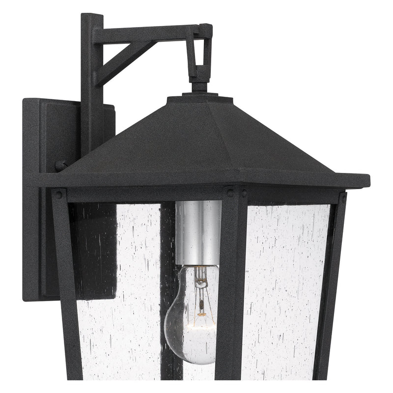 Quoizel STNL8408MB Stoneleigh One Light Outdoor Wall Mount, Mottled Black Alternate Image 4.jpg