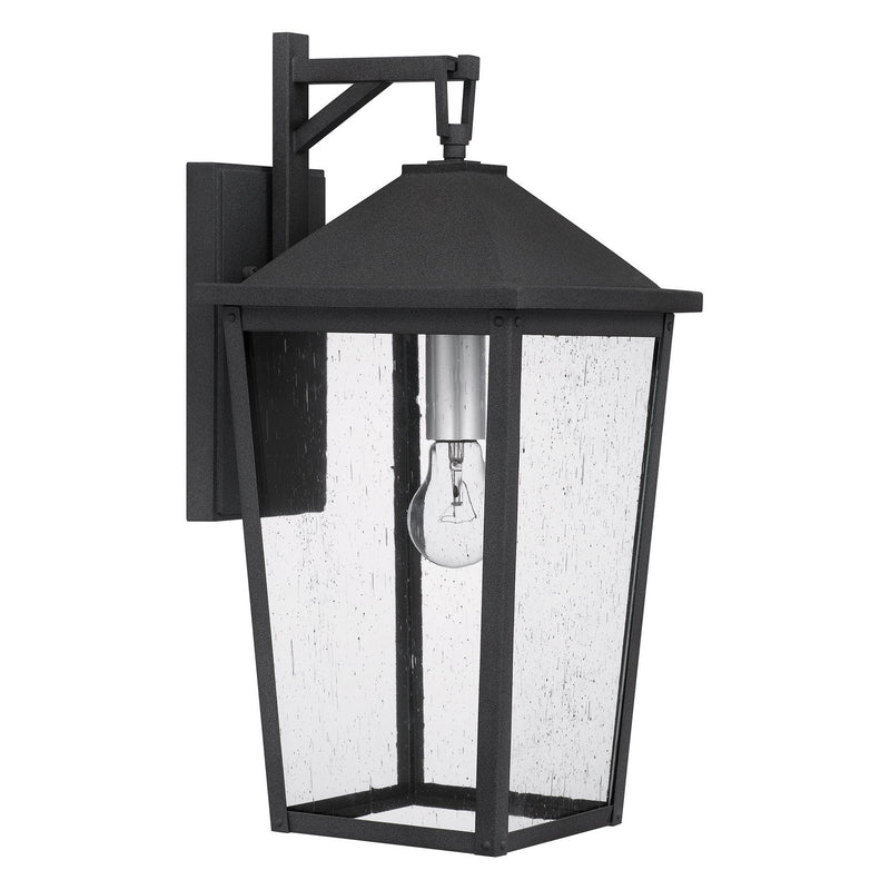 Quoizel STNL8409MB Stoneleigh One Light Outdoor Wall Mount, Mottled Black Alternate Image.jpg