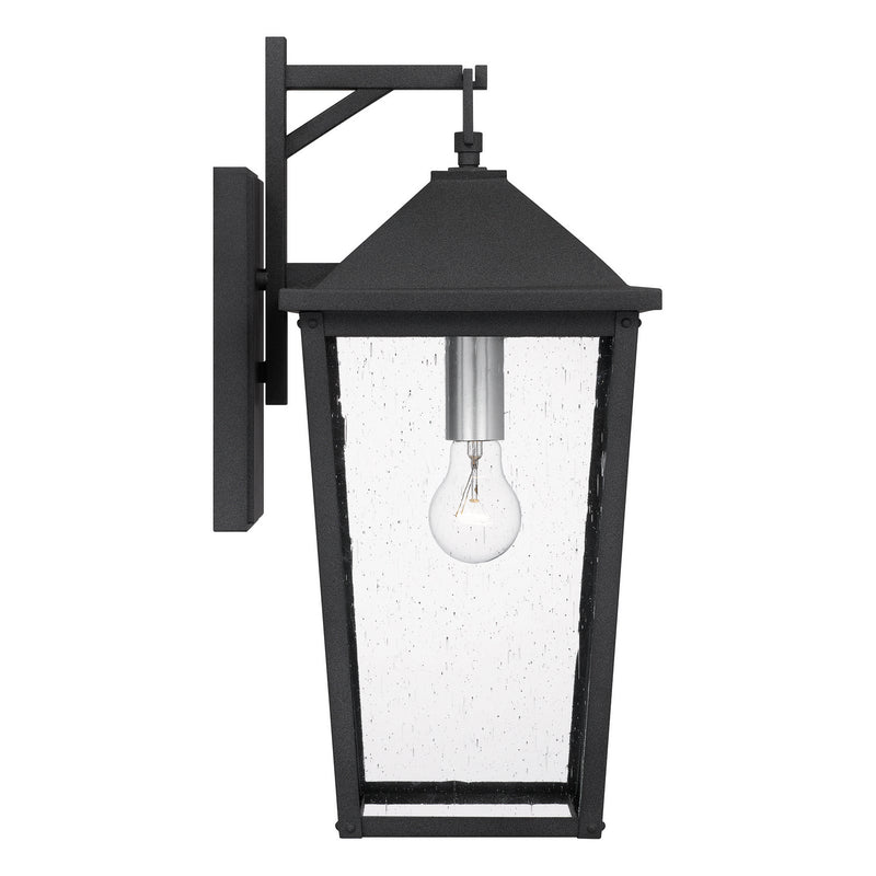 Quoizel STNL8409MB Stoneleigh One Light Outdoor Wall Mount, Mottled Black Alternate Image 3.jpg