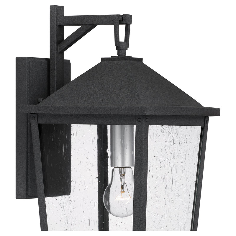 Quoizel STNL8409MB Stoneleigh One Light Outdoor Wall Mount, Mottled Black Alternate Image 4.jpg