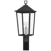 Quoizel STNL9009MB Stoneleigh One Light Outdoor Post Mount, Mottled Black Alternate Image.jpg