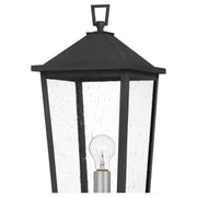 Quoizel STNL9009MB Stoneleigh One Light Outdoor Post Mount, Mottled Black Alternate Image 4.jpg