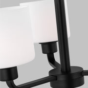 Generation Lighting 3128803EN3-112 Canfield Three Light Chandelier, Midnight Black Alternate Image 2.jpg