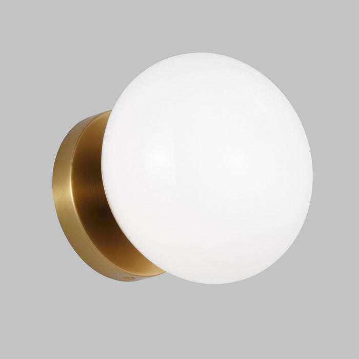 Visual Comfort Studio EV1011BBS Lune One Light Wall Sconce, Burnished Brass Alternate Image 2.jpg