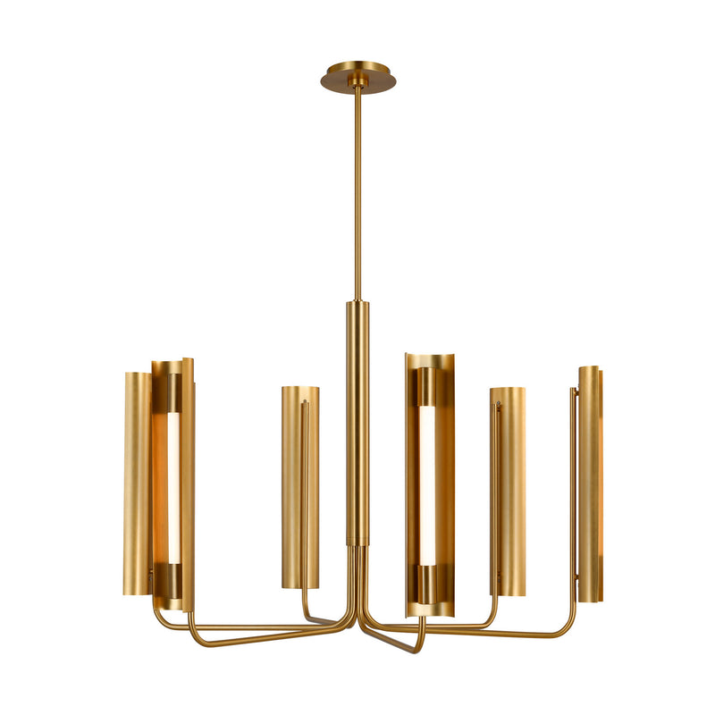 Visual Comfort Studio KC1076BBS Carson LED Chandelier, Burnished Brass Alternate Image.jpg