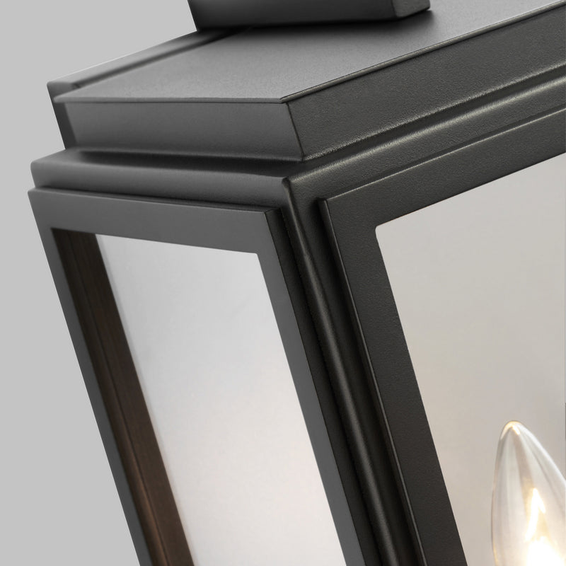 Visual Comfort Studio LO1001TXB Edgar One Light Wall Lantern, Textured Black Alternate Image 2.jpg