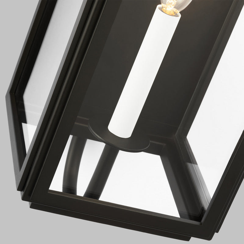 Visual Comfort Studio LO1001TXB Edgar One Light Wall Lantern, Textured Black Alternate Image 3.jpg
