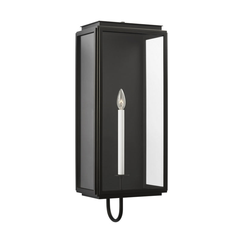Visual Comfort Studio LO1021TXB Edgar One Light Wall Lantern, Textured Black Alternate Image.jpg