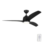 Visual Comfort Fan 3AVLCR54MBKD Avila Coastal 54 LED Ceiling Fan, Midnight Black Alternate Image.jpg