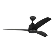 Visual Comfort Fan 3AVLCR54MBKD Avila Coastal 54 LED Ceiling Fan, Midnight Black Alternate Image 2.jpg