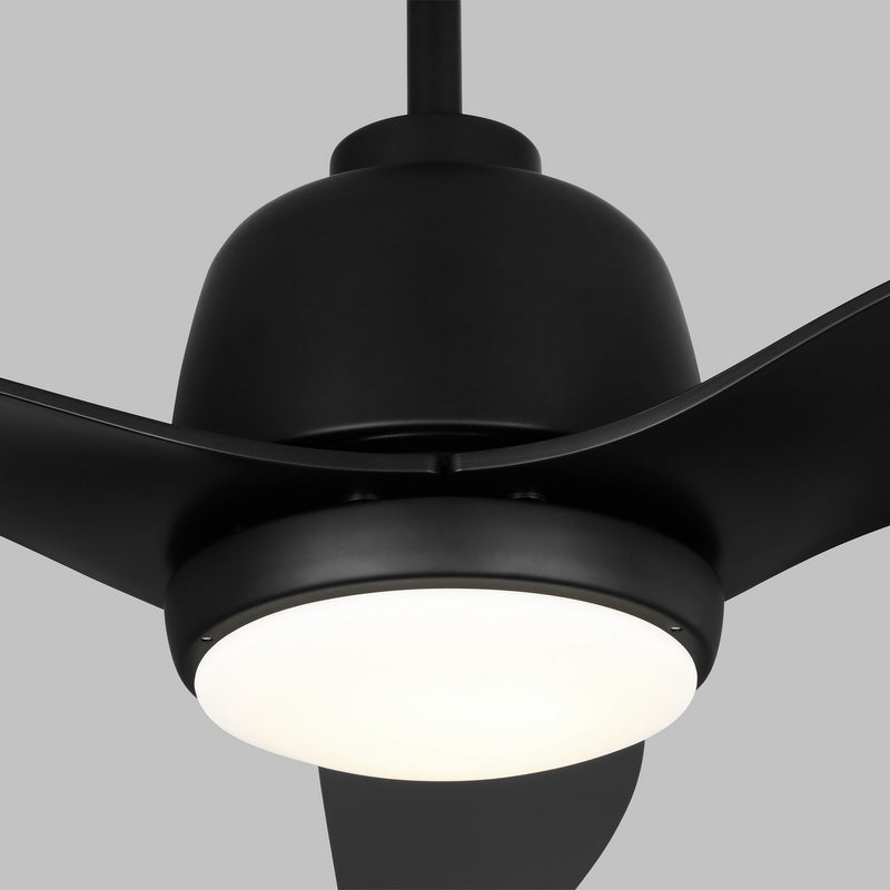 Visual Comfort Fan 3AVLCR54MBKD Avila Coastal 54 LED Ceiling Fan, Midnight Black Alternate Image.jpg