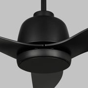 Visual Comfort Fan 3AVLCR54MBKD Avila Coastal 54 LED Ceiling Fan, Midnight Black Alternate Image 6.jpg