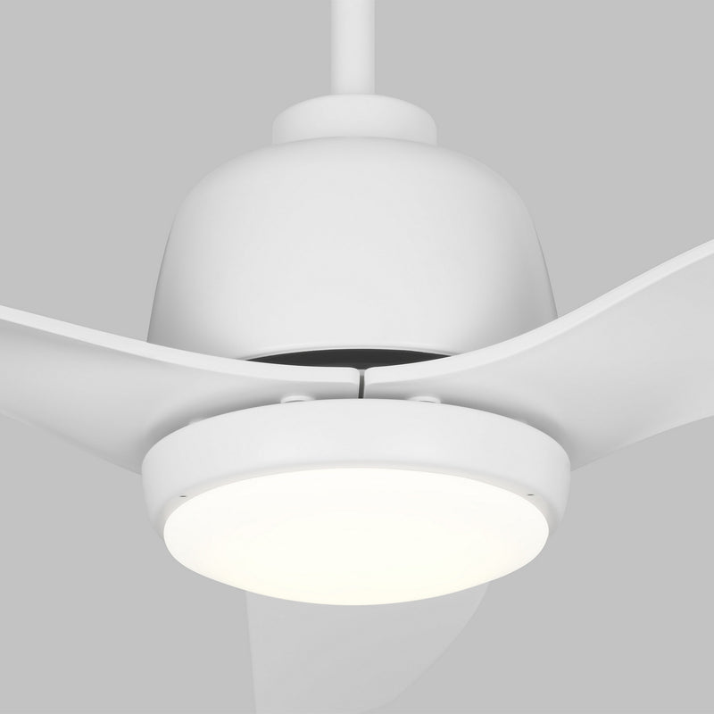 Visual Comfort Fan 3AVLCR54RZWD Avila Coastal 54 LED Ceiling Fan, Matte White Alternate Image.jpg
