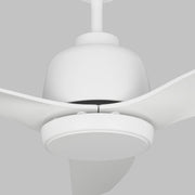 Visual Comfort Fan 3AVLCR54RZWD Avila Coastal 54 LED Ceiling Fan, Matte White Alternate Image 6.jpg