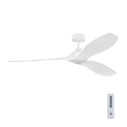 Visual Comfort Fan 3CLNCSM60RZW Collins Coastal 60 Smart Ceiling Fan, Matte White Alternate Image.jpg
