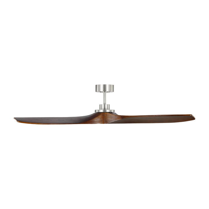 Visual Comfort Fan 3CLNSM60BS Collins 60 Smart Ceiling Fan, Brushed Steel Alternate Image 2.jpg