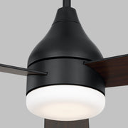 Visual Comfort Fan 3STMSM52MBKD Streaming 52 Smart LED Ceiling Fan, Midnight Black Alternate Image 8.jpg