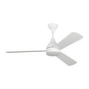 Visual Comfort Fan 3STMSM52RZWD Streaming 52 Smart LED Ceiling Fan, Matte White Alternate Image.jpg