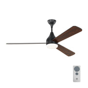 Visual Comfort Fan 3STMSM60MBKD Streaming 60 Smart LED Ceiling Fan, Midnight Black Alternate Image.jpg