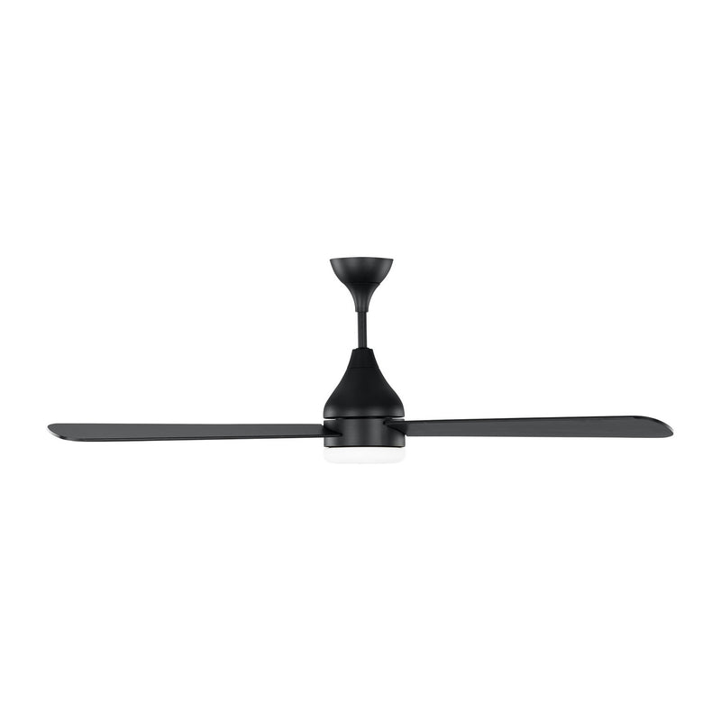 Visual Comfort Fan 3STMSM60MBKD Streaming 60 Smart LED Ceiling Fan, Midnight Black Alternate Image 3.jpg