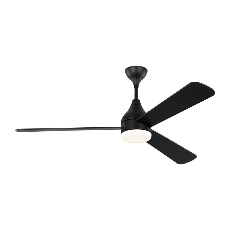 Visual Comfort Fan 3STMSM60MBKD Streaming 60 Smart LED Ceiling Fan, Midnight Black Alternate Image.jpg