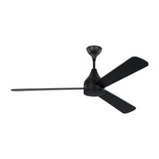 Visual Comfort Fan 3STMSM60MBKD Streaming 60 Smart LED Ceiling Fan, Midnight Black Alternate Image 6.jpg