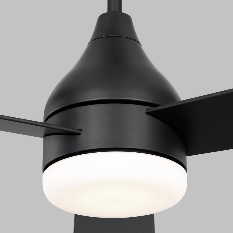 Visual Comfort Fan 3STMSM60MBKD Streaming 60 Smart LED Ceiling Fan, Midnight Black Alternate Image 8.jpg