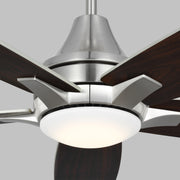 Generation Lighting 5LWDR52BSD Lowden 52"Ceiling Fan, Brushed Steel Alternate Image.jpg