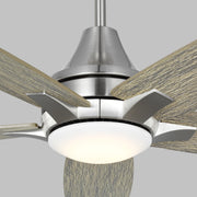 Generation Lighting 5LWDR52BSLGD Lowden 52"Ceiling Fan, Brushed Steel Alternate Image 3.jpg