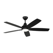Generation Lighting 5LWDR52MBKD Lowden 52"Ceiling Fan, Midnight Black Alternate Image 2.jpg