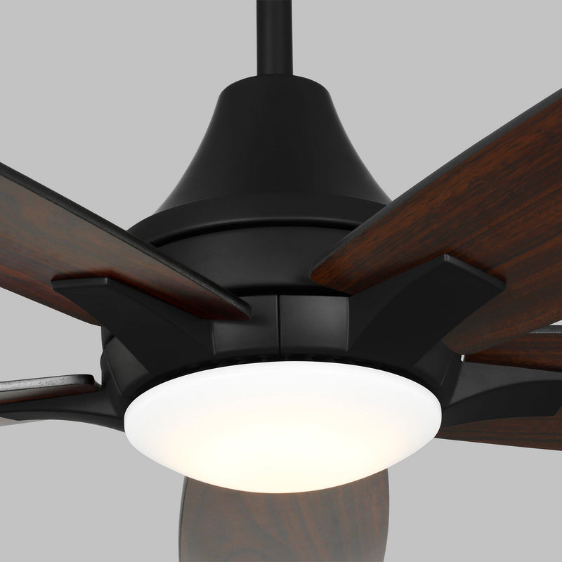 Generation Lighting 5LWDR52MBKD Lowden 52"Ceiling Fan, Midnight Black Alternate Image.jpg