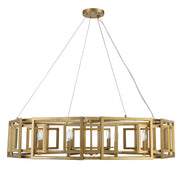 Savoy House 1-1675-8-171 Eight Light Chandelier, Burnished Brass (2)