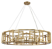 Savoy House 1-1675-8-171 Eight Light Chandelier, Burnished Brass (5)