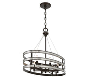 Savoy House 1-1709-8-13 Eight Light Linear Chandelier, English Bronze (5)