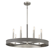 Savoy House 1-1715-8-154 Eight Light Chandelier, Antique Nickel (5)