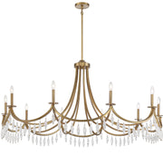Savoy House 1-1805-10-322 Ten Light Chandelier, Warm Brass (3)