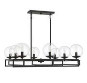 Savoy House 1-1861-8-89 Eight Light Chandelier, Matte Black (2)