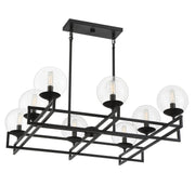 Savoy House 1-1861-8-89 Eight Light Chandelier, Matte Black (5)