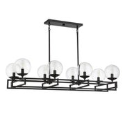 Savoy House 1-1862-8-89 Eight Light Chandelier, Matte Black (2)
