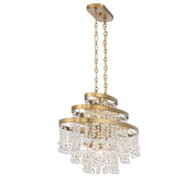 Savoy House 1-1867-10-322 Ten Light Chandelier, Warm Brass (5)