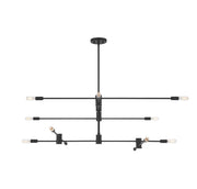 Savoy House 1-7001-12-89 12 Light Chandelier, Matte Black (5)