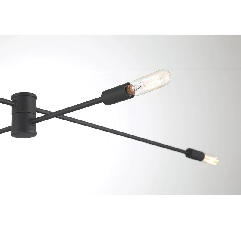 Savoy House 1-7001-12-89 12 Light Chandelier, Matte Black (6)