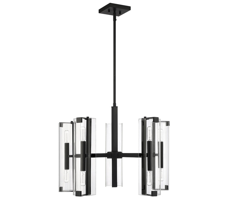 Savoy House 1-9772-10-89 Ten Light Chandelier, Matte Black (2)